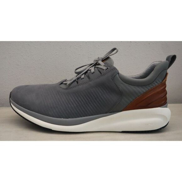 Johnston & Murphy Men's Sz 14M Light Gray WP Nubuck  XC4 TR1-Luxe Hybrid Shoes - Picture 8 of 14